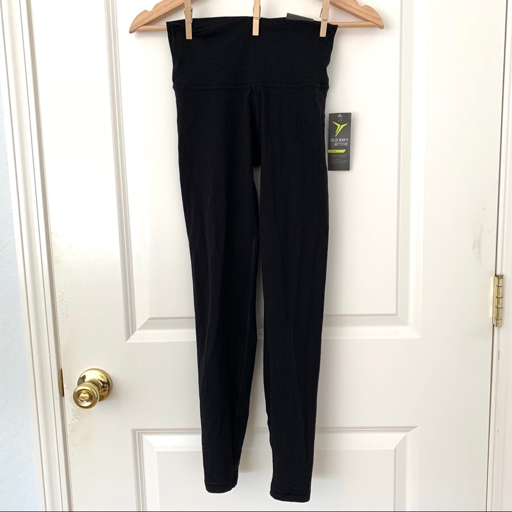 Old Navy Active Black High Waisted Leggings XSP